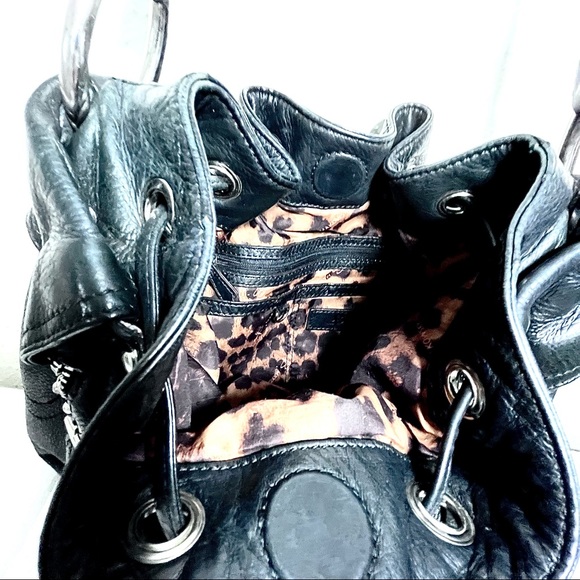 Leather bucket bag Large - Picture 3 of 3